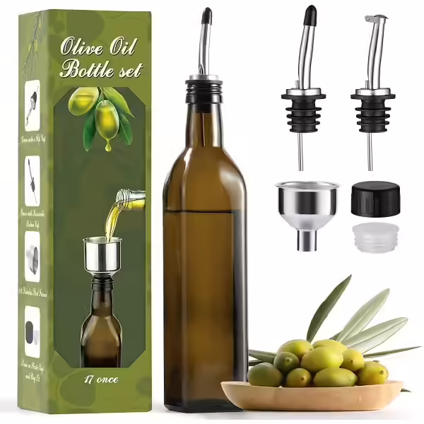 Aozita Glass Olive Oil Bottle
