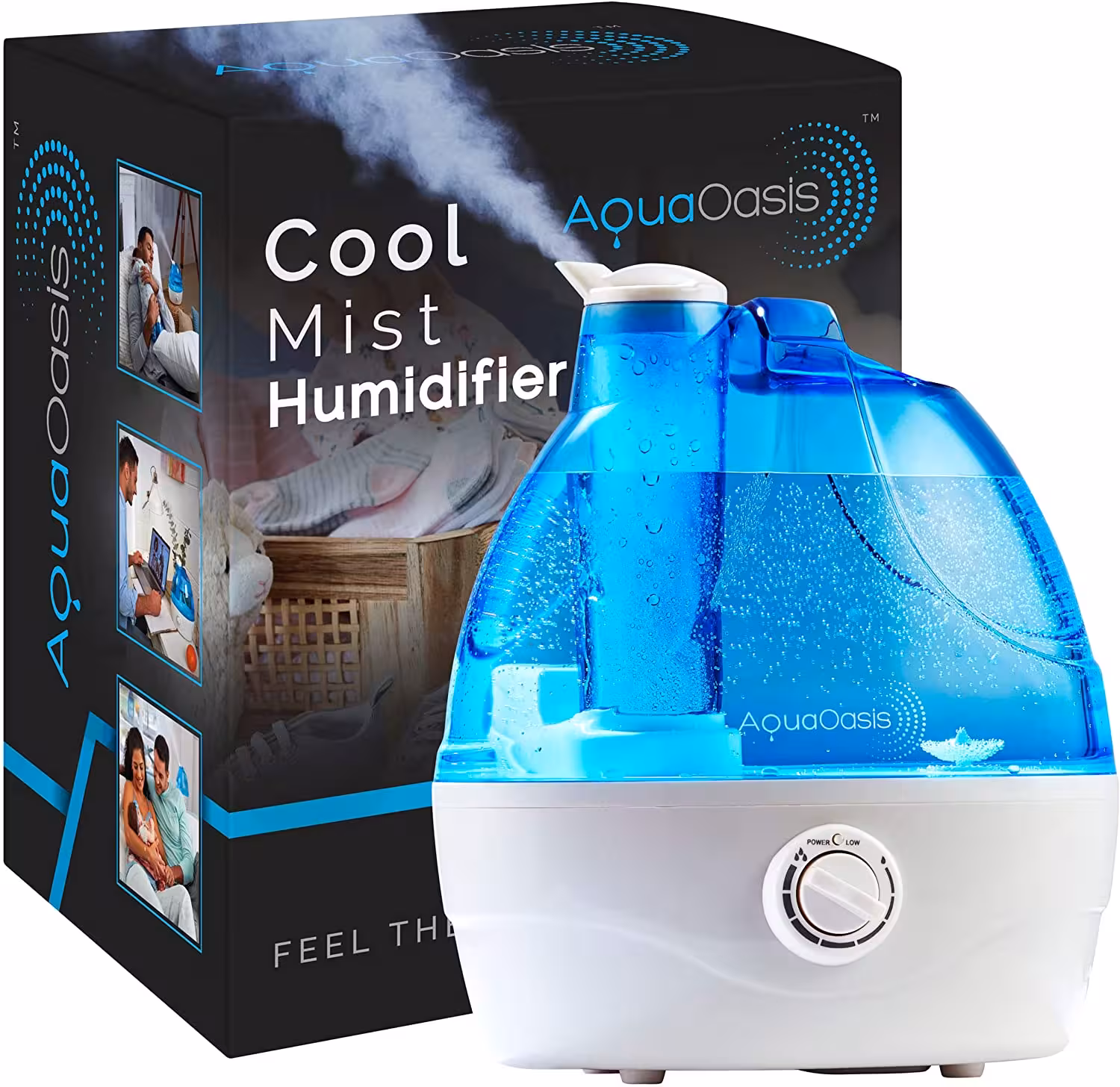 AquaOasis Cool Mist Humidifier 