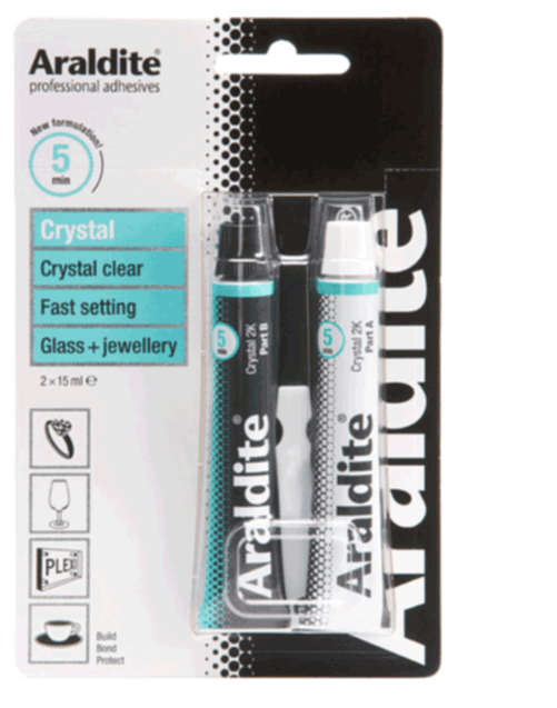 Araldite Clear Epoxy Adhesive For Glass