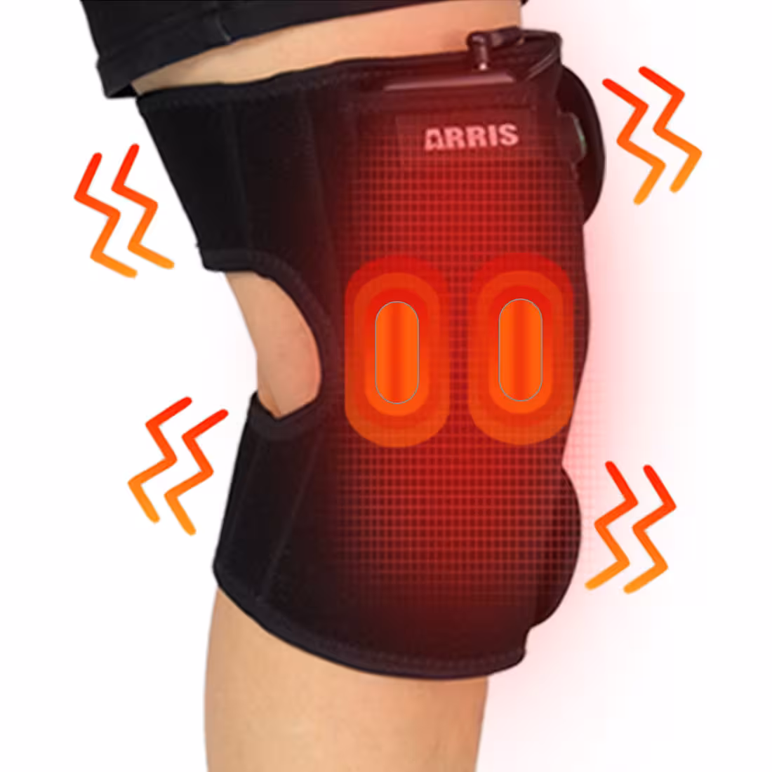 Arris Heated Massage Knee Wrap