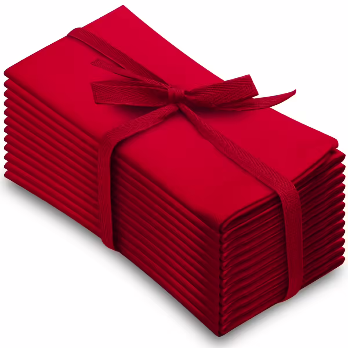 Aunti Em’s Kitchen Red Cotton Dinner Napkins