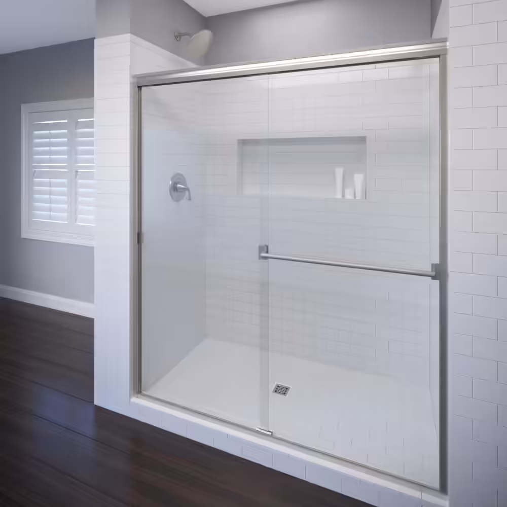 Basco Classic Semi-Frameless Sliding Shower Door