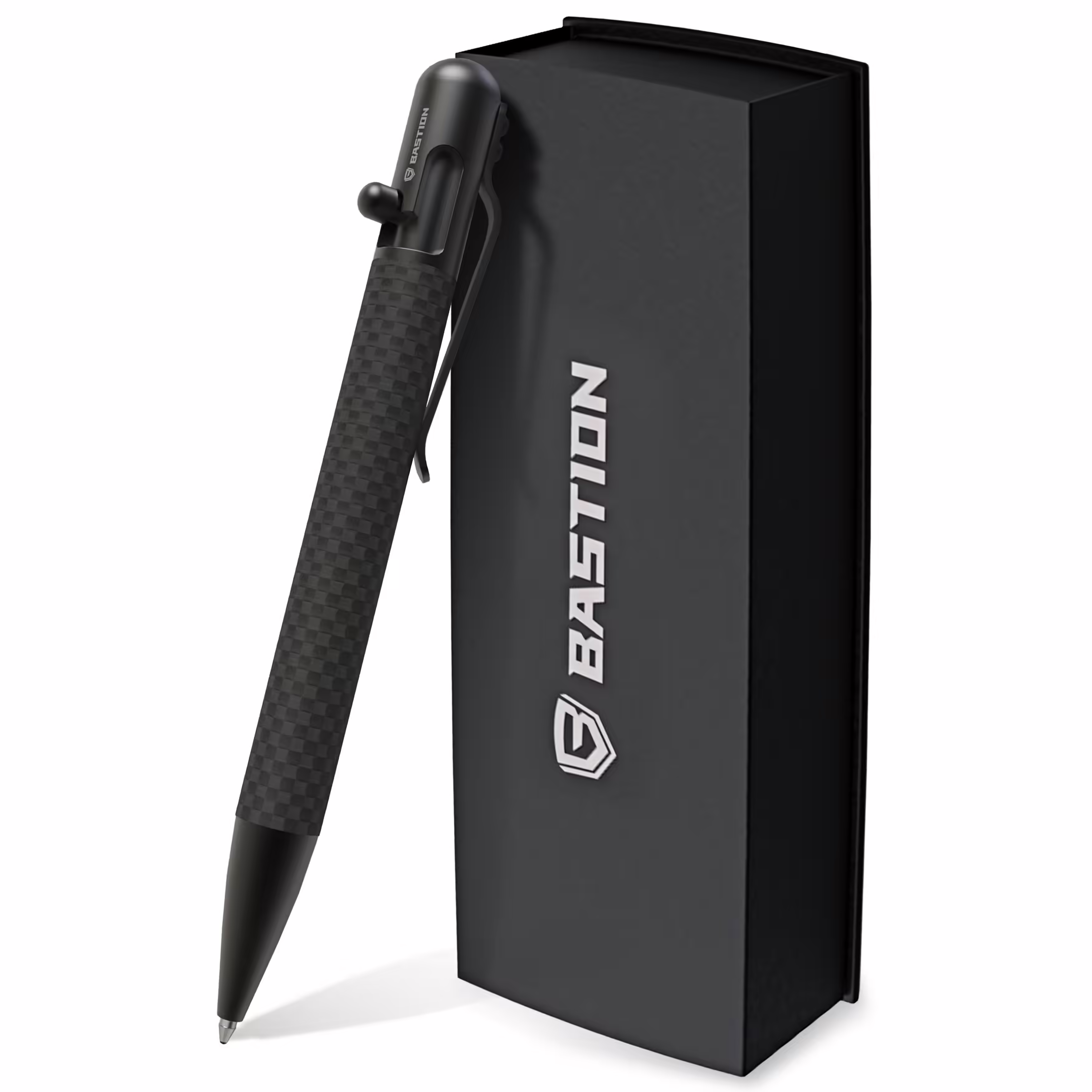 Bastion Black Carbon Fiber EDC Pen