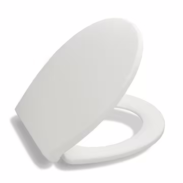 Bath Royale Premium Round Toilet Seat – White