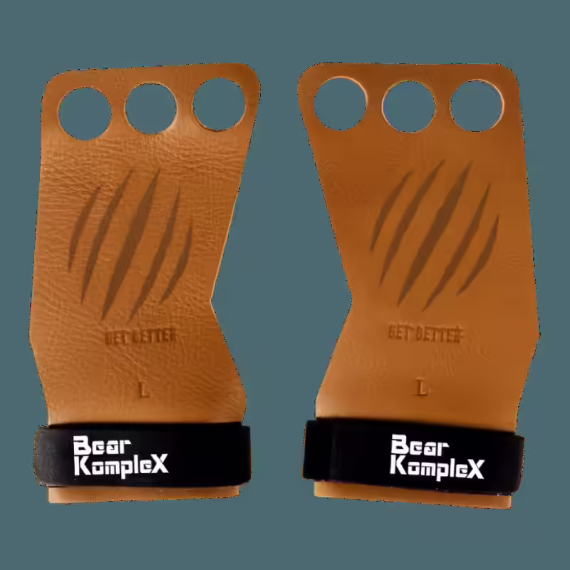 Bear Komplex Leather Hand Grips
