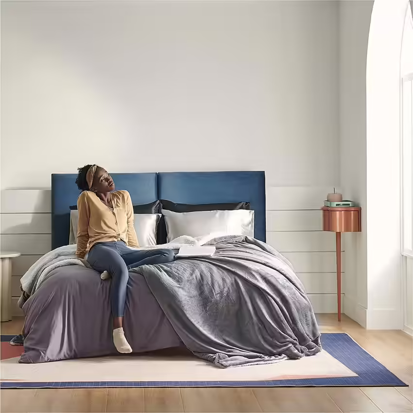 Bedsure Sherpa Fleece Blanket Throw Size