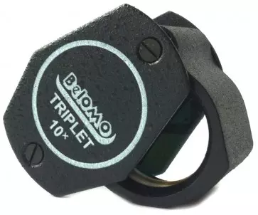 BelOMO 10x Triplet. Jewelers Loupe