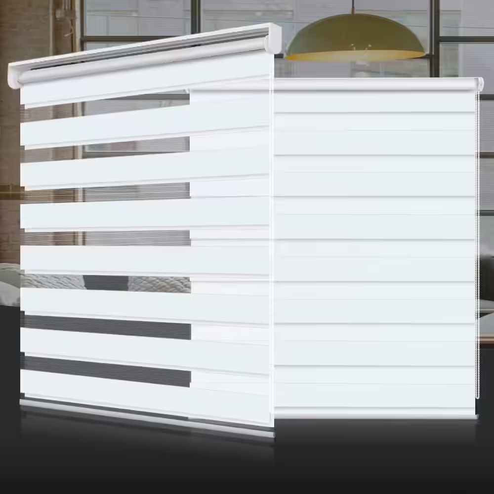 Best Dust-Proof:SEEYE Zebra Shade Blinds