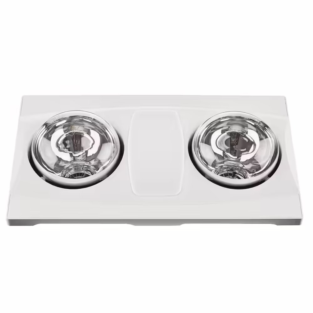 Best Easy-To-Install:Aero Pure Exhaust Fan With Heat And Light Bulb A515 Series 