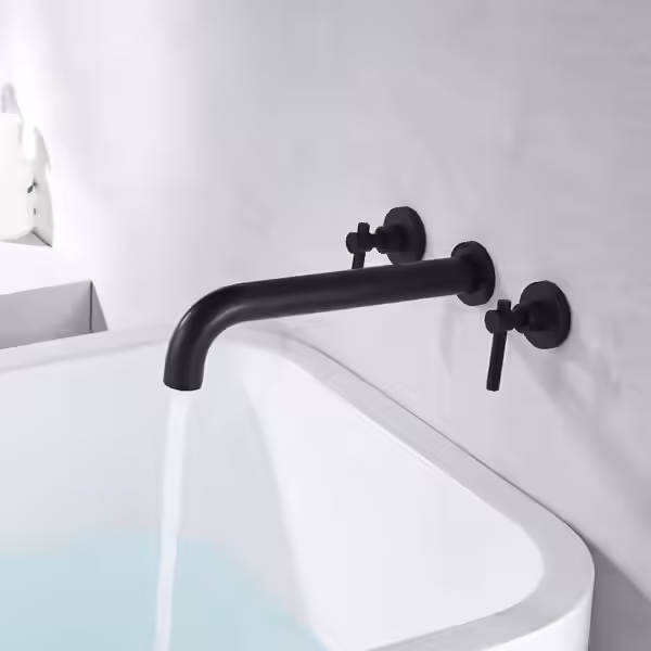 Best Leak-Resistant:Sumerian Wall-Mount Tub Faucet