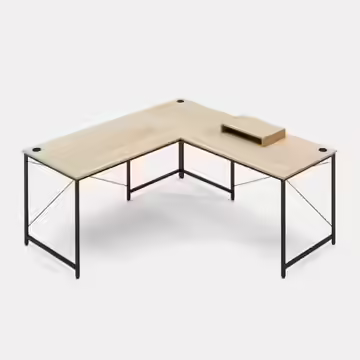 Bestier Modern Adjustable Corner Desk