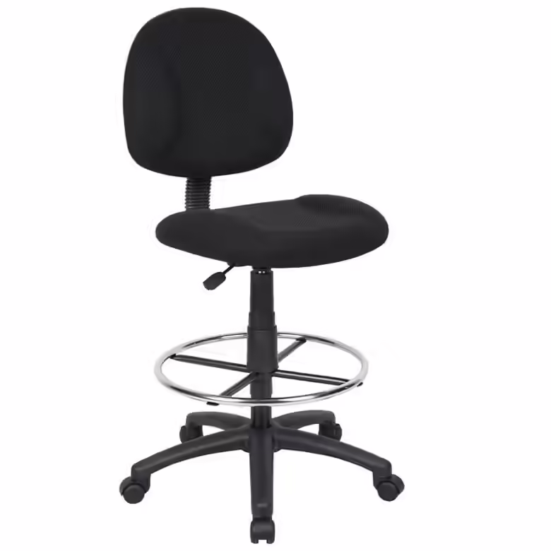 Boss Office Products Ergonomic Works Drafting Chair without Arms