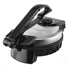 Brentwood TS-127 Stainless Steel Non-Stick Electric Tortilla Maker, 8-Inch