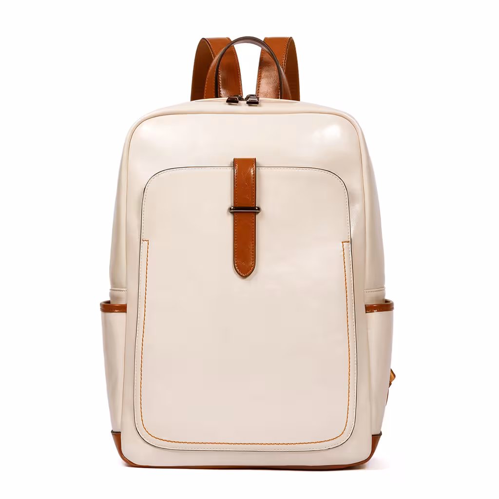 BROMEN Leather Backpack