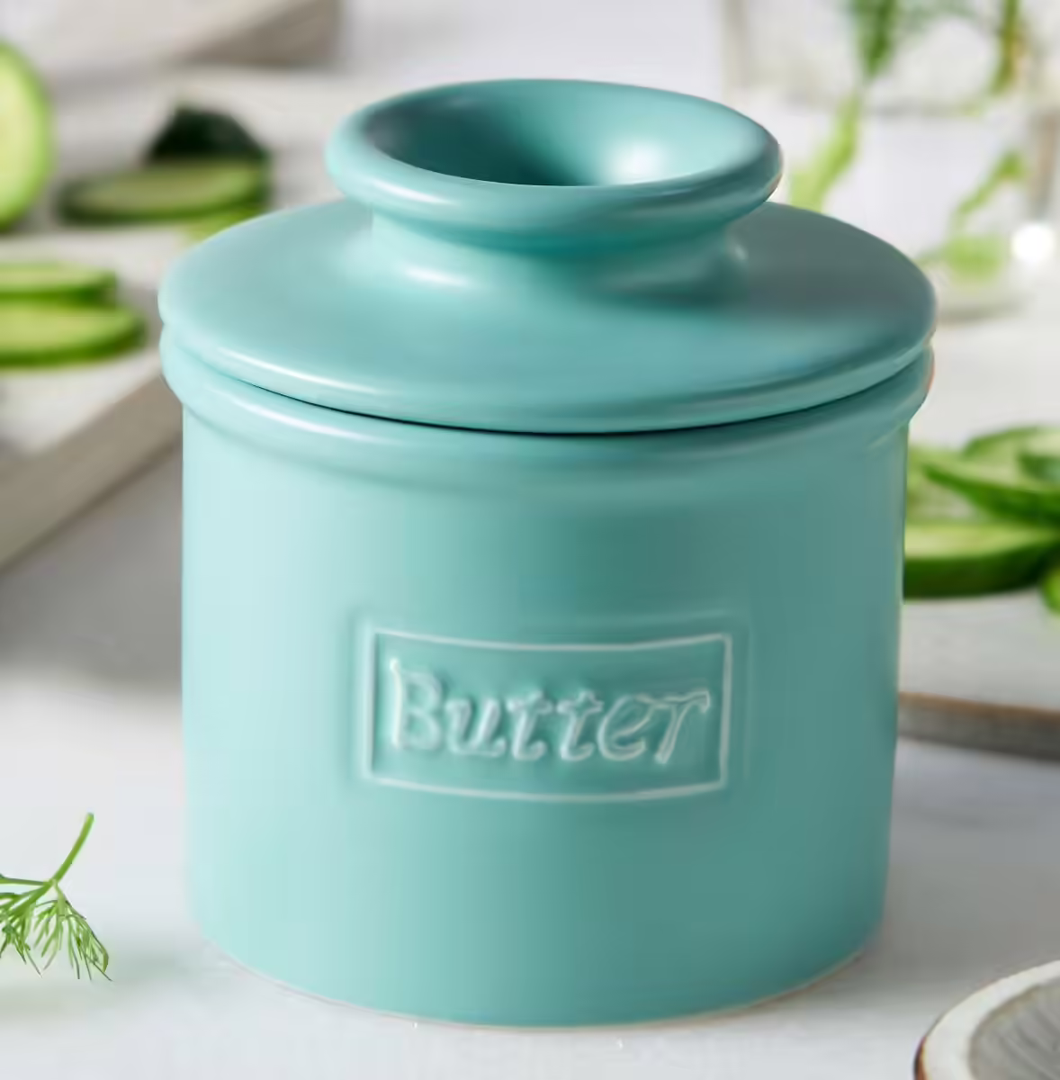 Butter Bell – The Original Butter Bell Crock by L. Tremain