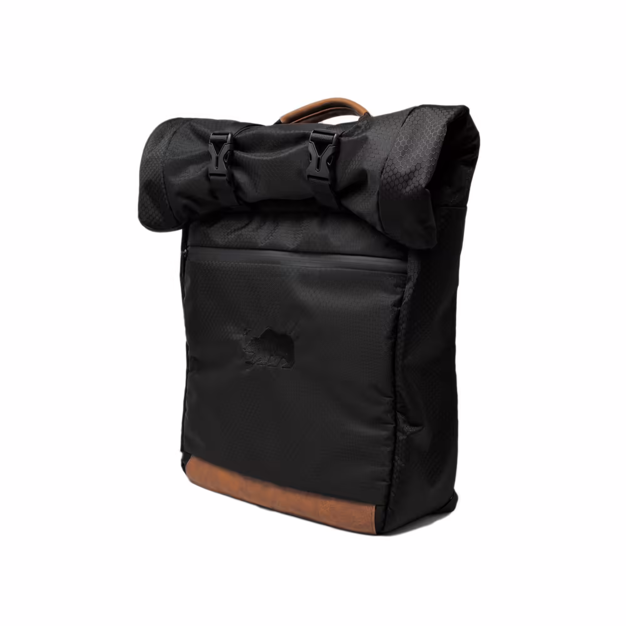 Cali Crusher Rolltop Backpack – Black
