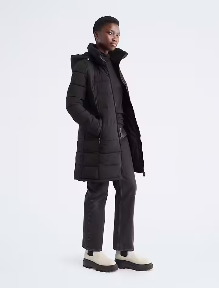 Calvin Klein Women’s Quilted Packable Coat