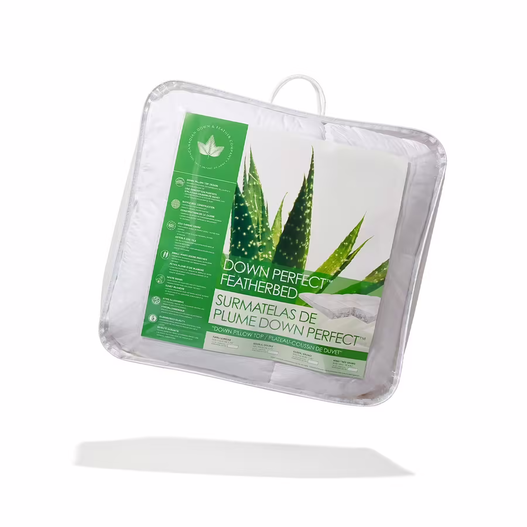 Canadian Down & Feather Company Down PerfectTM Featherbed