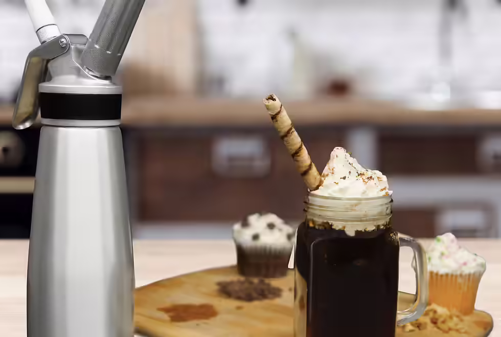 CastleWiz Professional Grade Aluminum Whipped Cream Dispenser