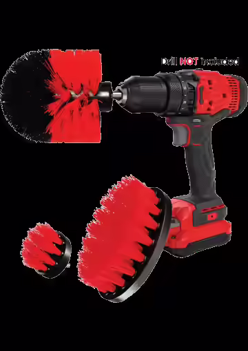 Cleanzoid Drill Brush Kit