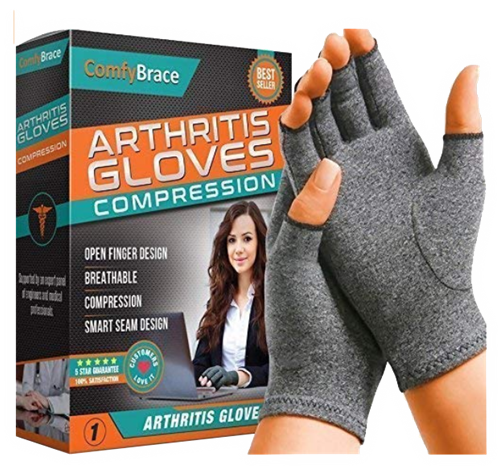 Comfy Brace Arthritis Hand Compression Gloves