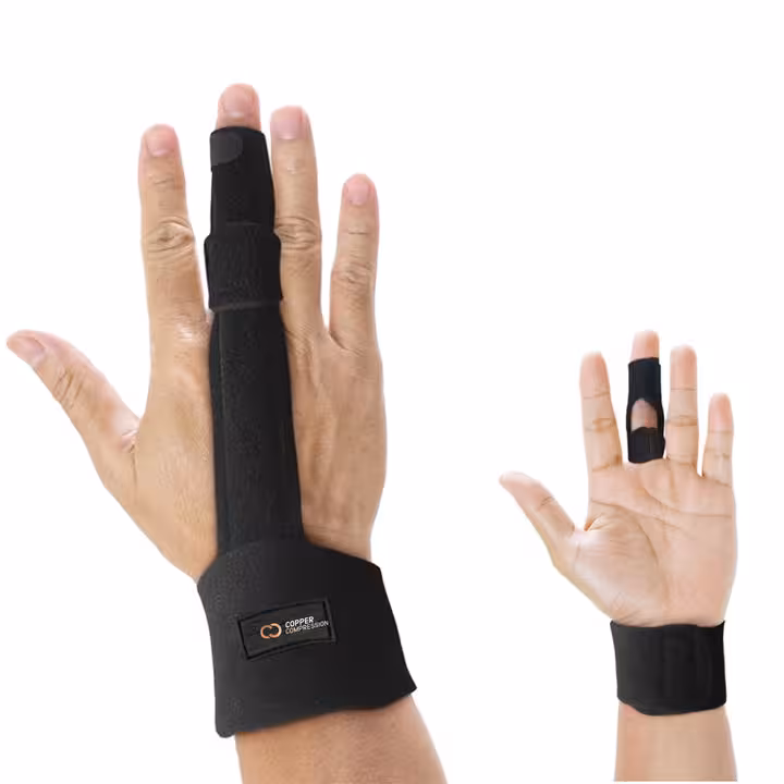 Copper Compression Finger Splint