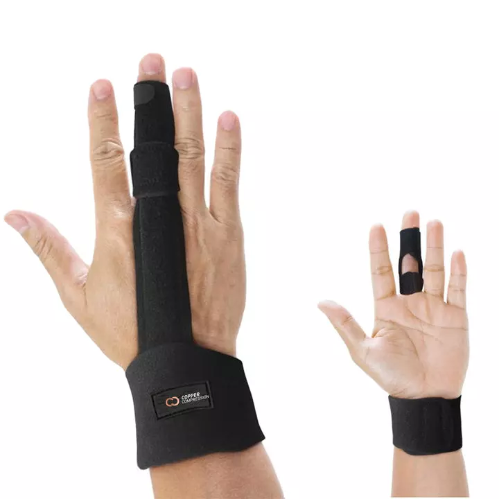 Copper Compression Finger Splint