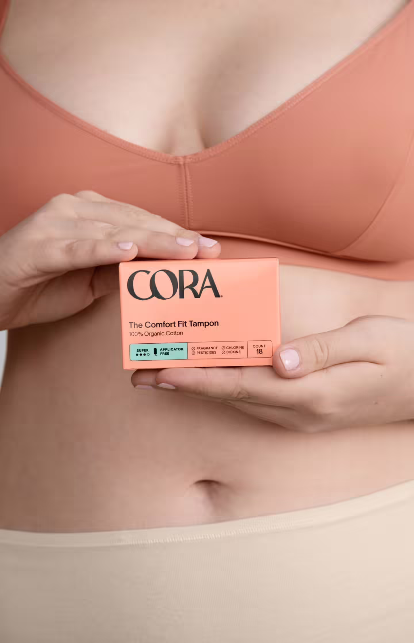Cora Organic Cotton Tampons