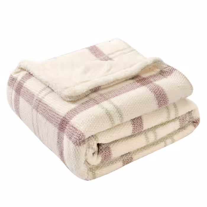 Cozy Bliss Thick Warm Sherpa Fleece Blanket