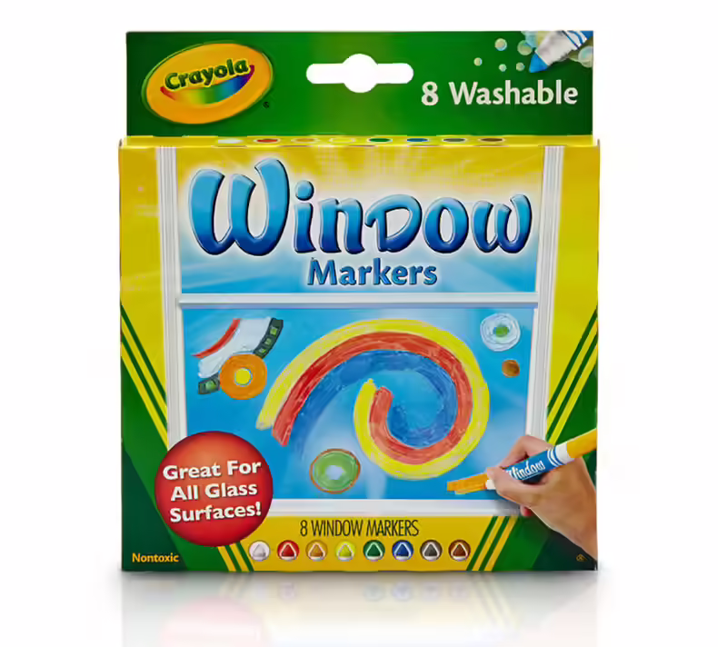 Crayola Washable Window Markers