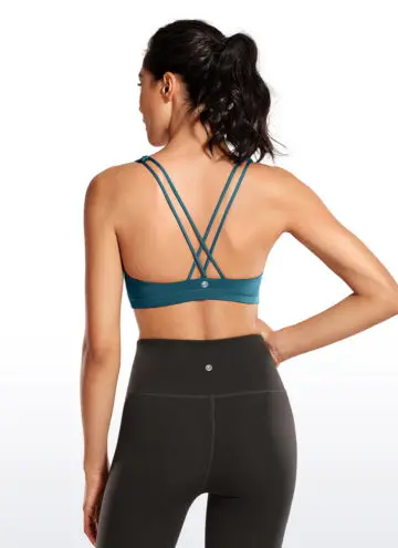 CRZ Yoga Low Impact Strappy Sports Bra