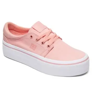 DC Women’s Trase Platform Tx Skate Shoes