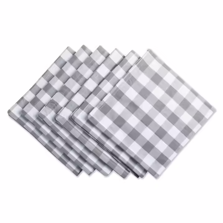 DII Checkered Cotton Napkin
