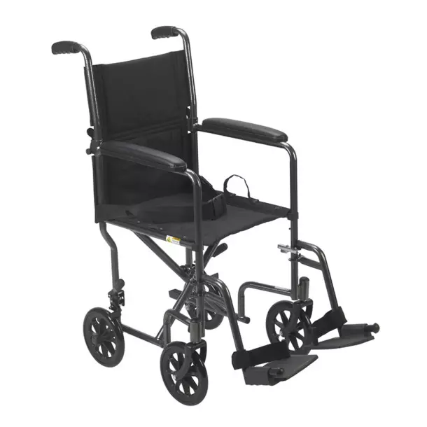 Drive Medical Lightweight Steel Transport Wheelchair