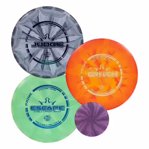 Dynamic Discs Prime Burst Disc Golf Starter Set