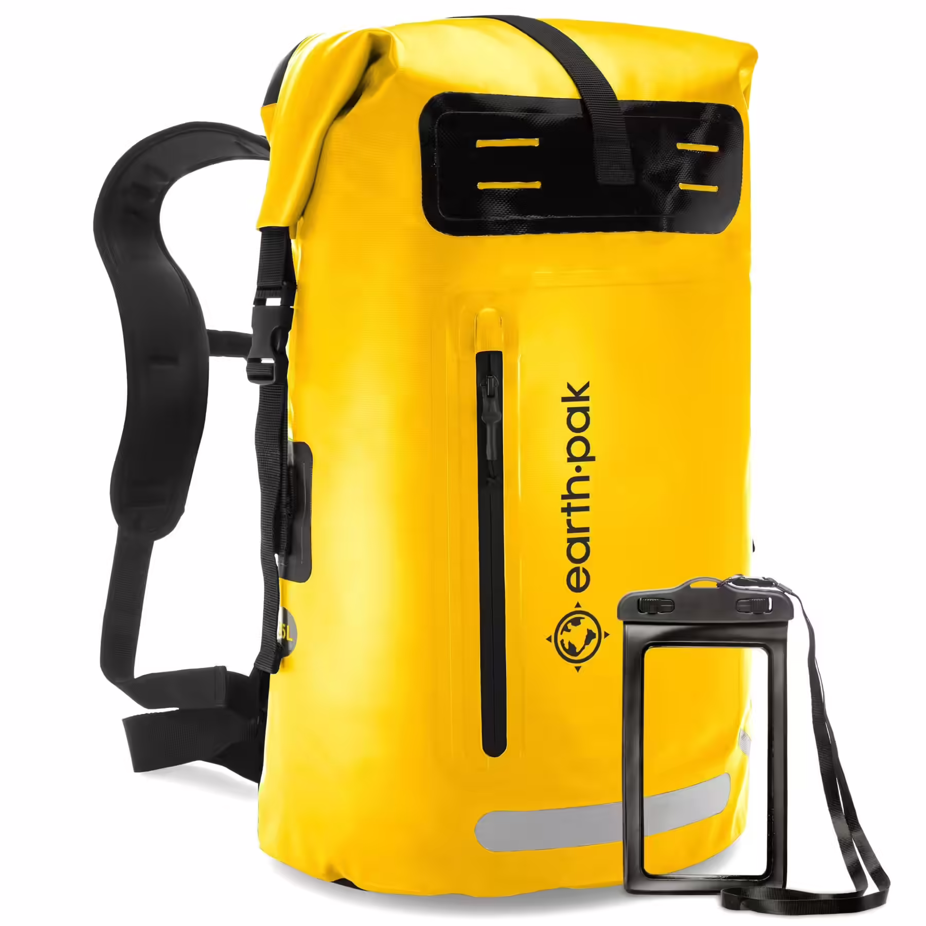 Earth Pak Waterproof Backpack – Yellow