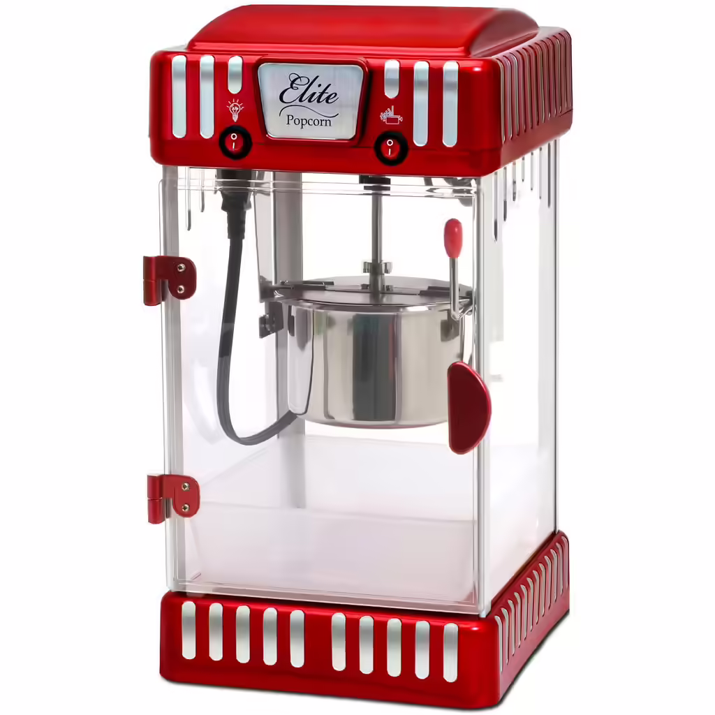 Elite Gourmet Popcorn Popper Machine