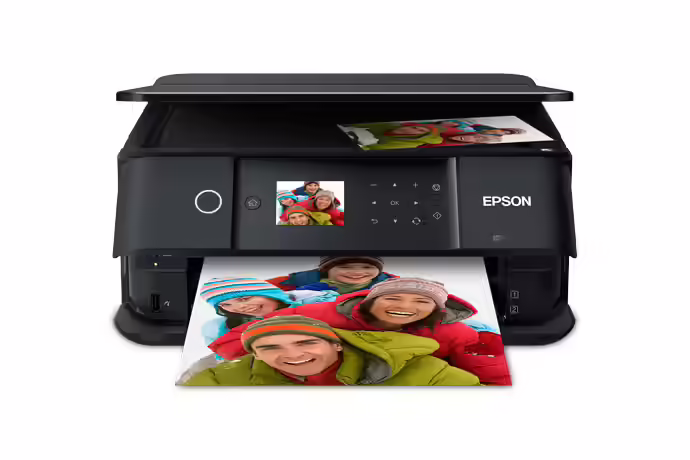 Epson Expression Premium XP-6100 Wireless Color Photo Printer with Scanner and Copier, Black, Medium