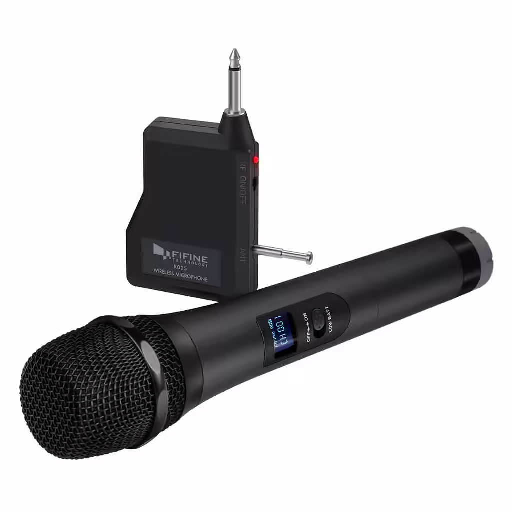 Fifine Wireless Microphone System
