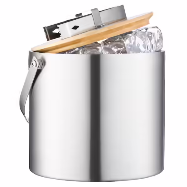 FineDine Double-Wall Insulated Ice Bucket