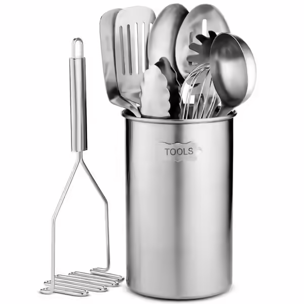 FineDine Stainless Steel Kitchen Utensil Set
