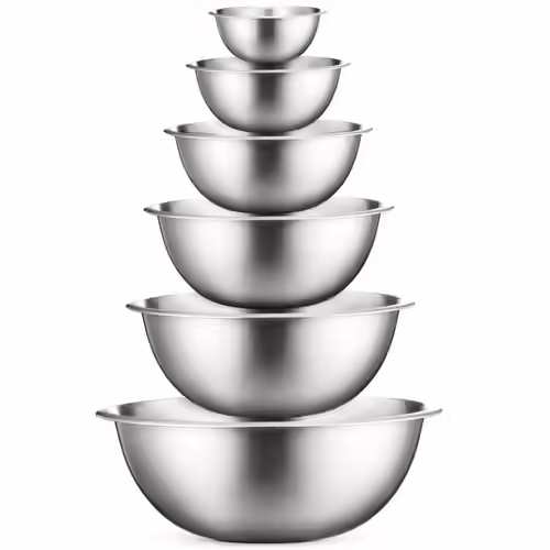 FineDine Stainless Steel Mixing Bowls
