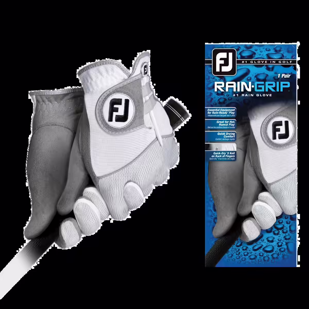 FootJoy Men’s RainGrip Golf Gloves