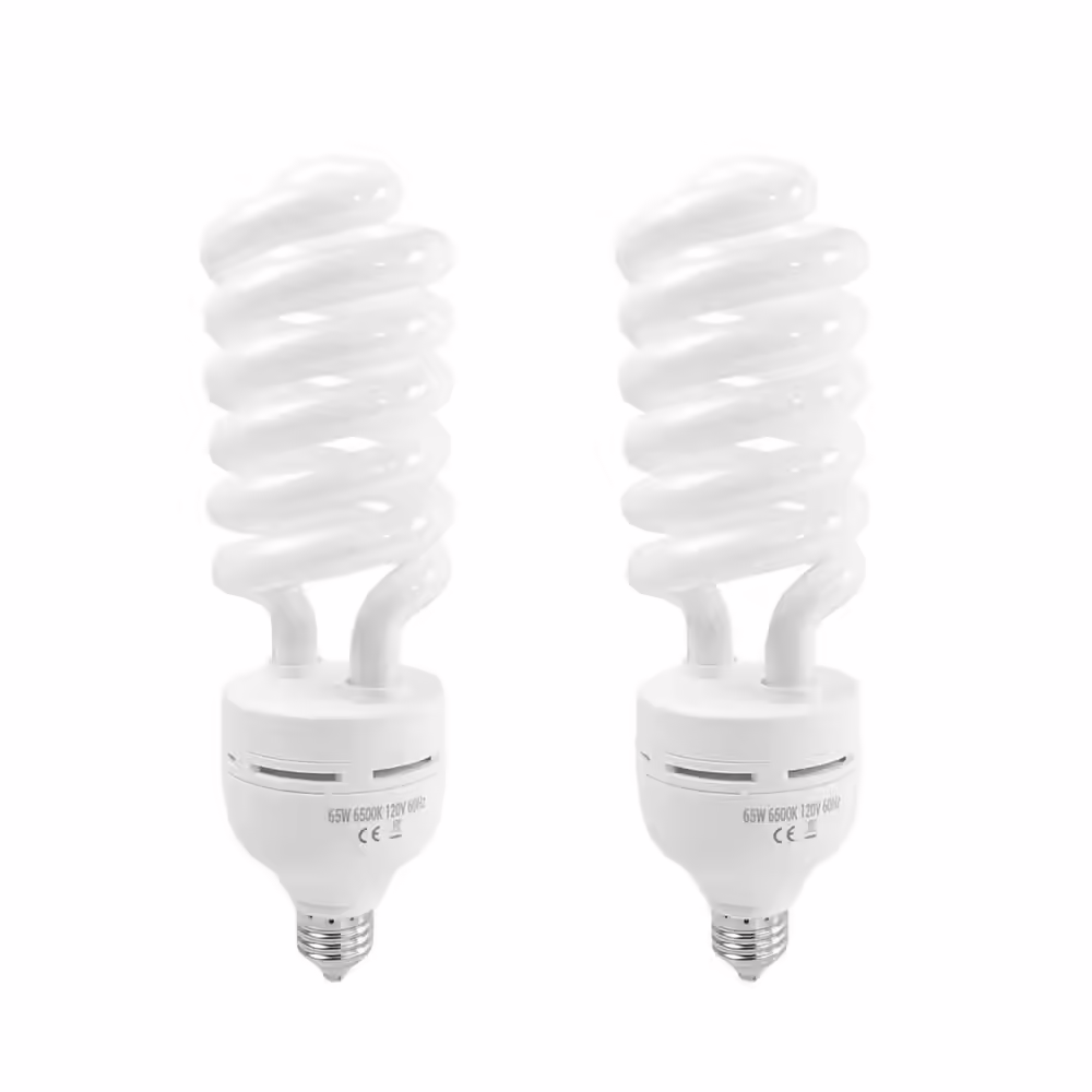 Foto&Tech 135 Watt Daylight Photography Fluorescent Spiral Light Bulb