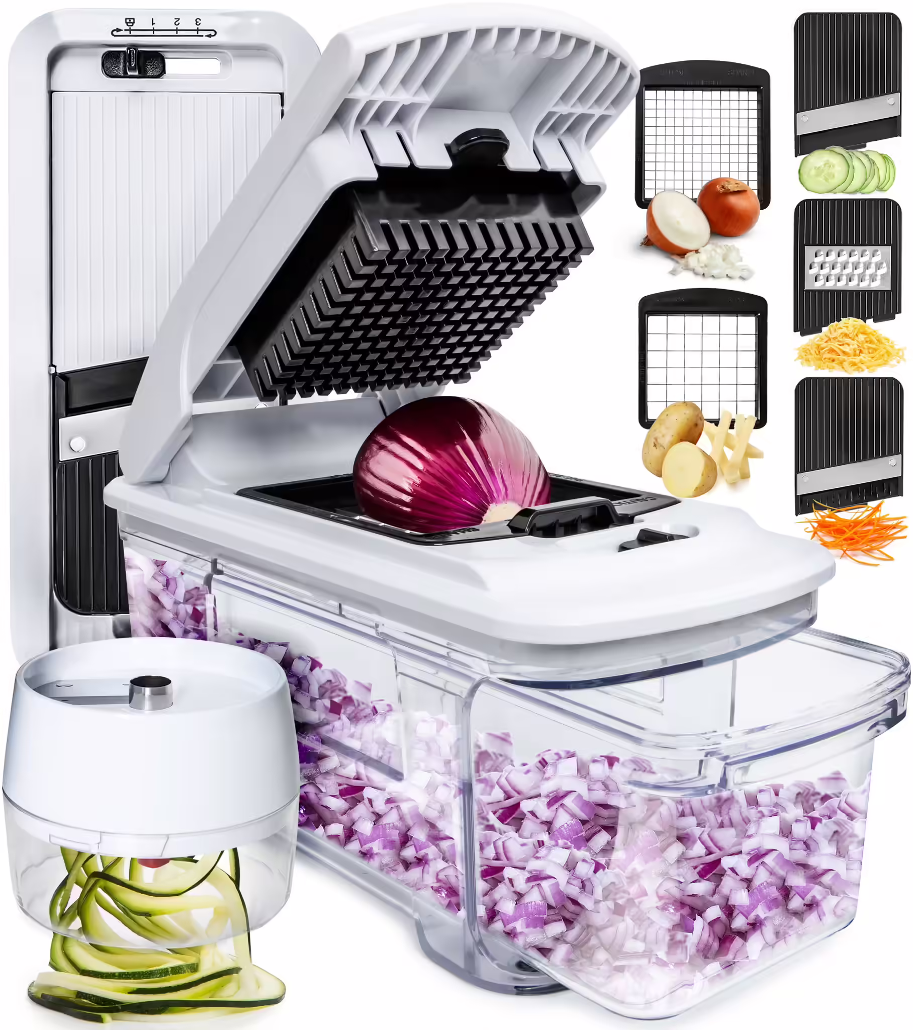 Fullstar Mandoline Slicer Spiralizer Vegetable Slicer