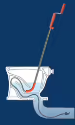 General Pipe Cleaners I-T6FL-DH Closet Auger