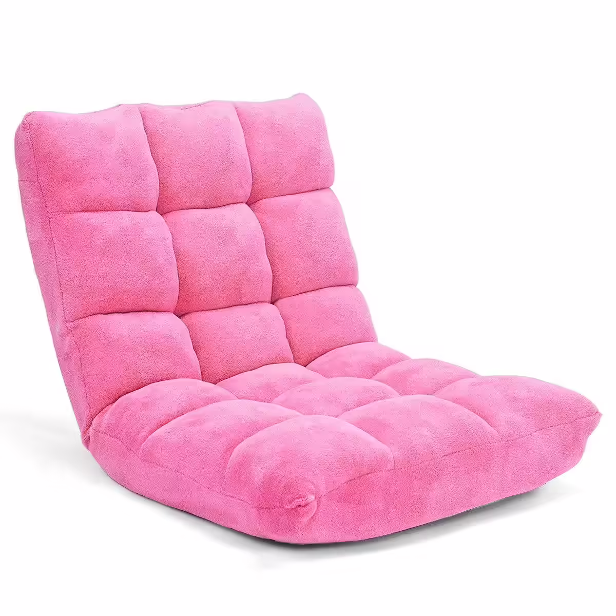Giantex 14-Position Floor Folding Gaming Sofa Chair Lounger