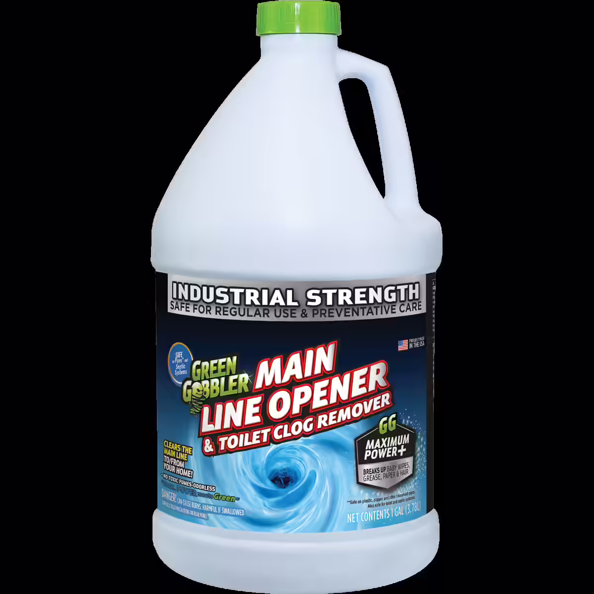 Green Gobbler Ultimate Main Drain Opener, Cleaner and Hair Clog Remover