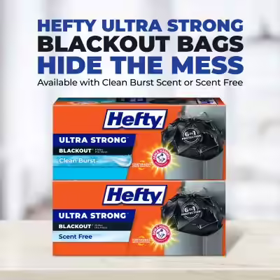 Hefty Ultra Strong Tall Kitchen Trash Bags