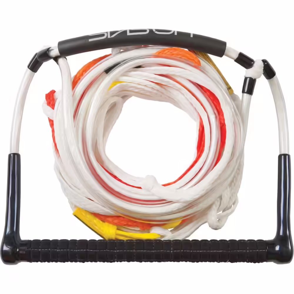 HO Elite Deep-V 15in Handle w/ 5 Section Ski Rope Combo